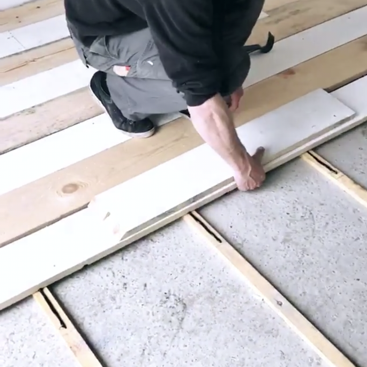 coller plancher