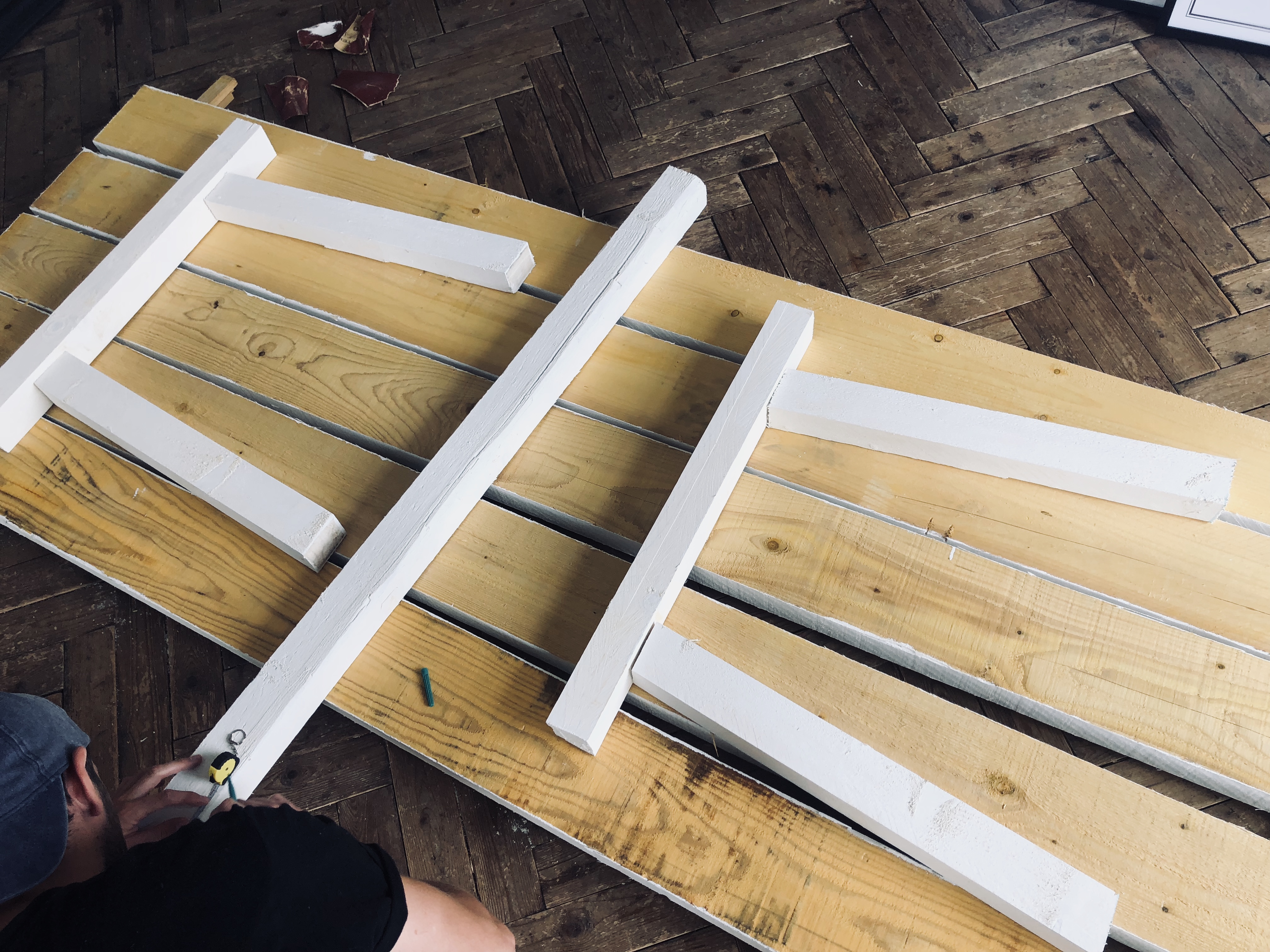 créer piétement de table bois